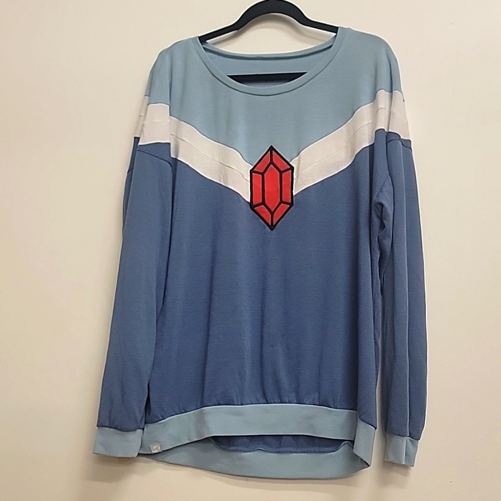 Adventure Time Ice King Queen sweater We Love Fine womens 2x plus size Cosplay